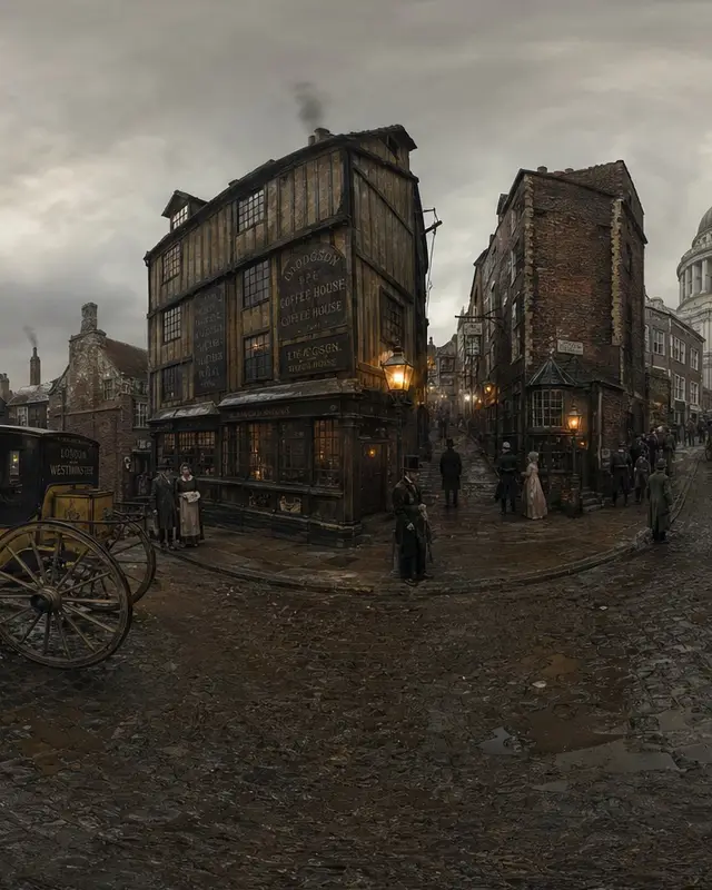 Georgian London rebuilt street by street as a photoreal scene